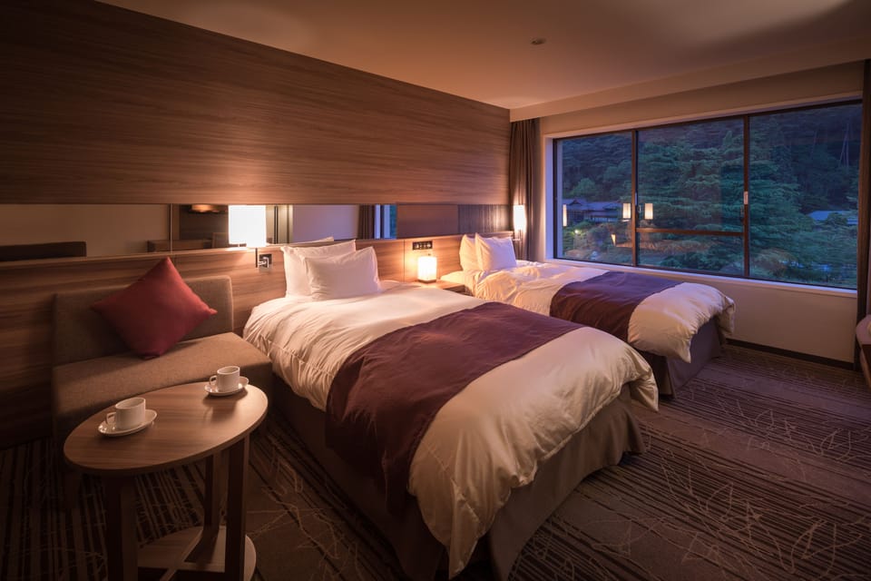 Twin Room A, Non Smoking | In-room safe, desk, blackout drapes, free WiFi