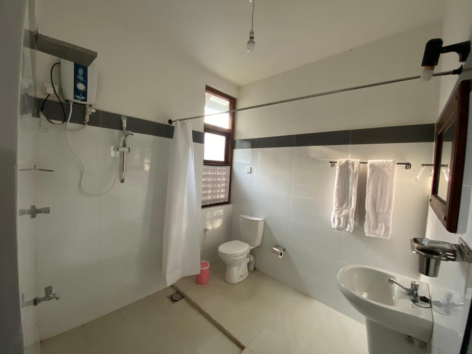 Deluxe Villa, 1 Queen Bed | Bathroom | Free toiletries