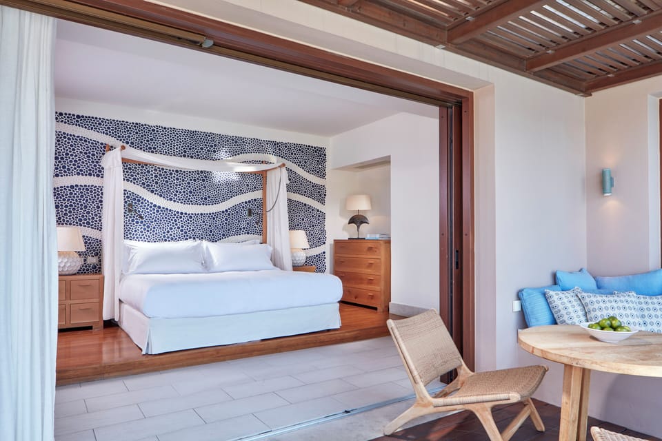 Suite, Sea View (Island, Private Heated Pool) | Premium bedding, down comforters, minibar, in-room safe