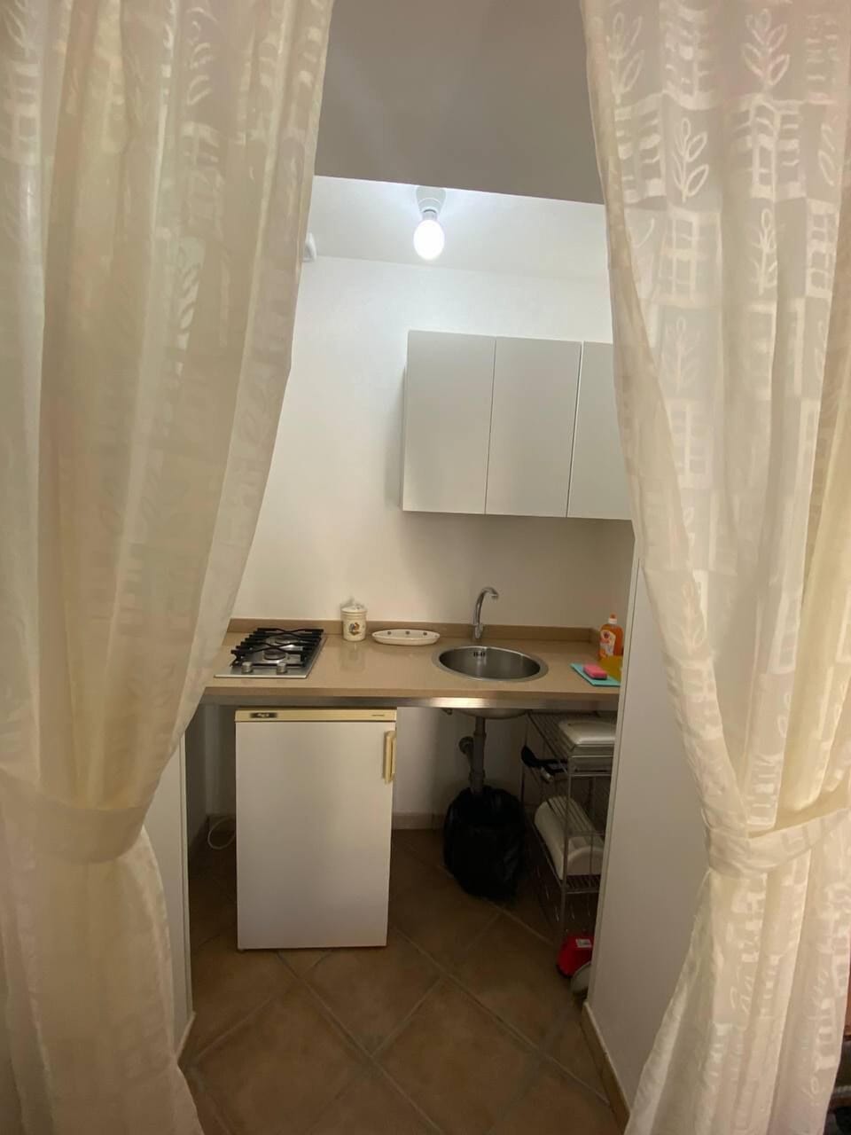 Full-size fridge