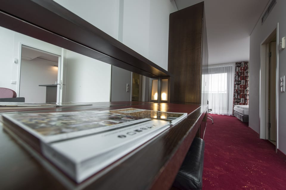 Minibar, in-room safe, desk, blackout drapes