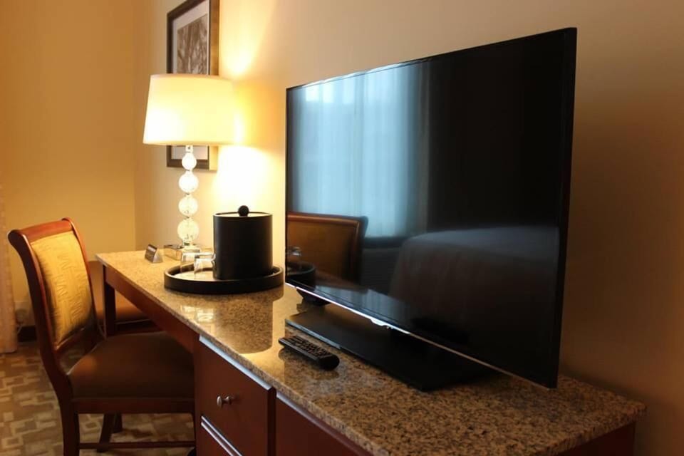 Deluxe Two Queen | In-room safe, iron/ironing board, free WiFi, bed sheets