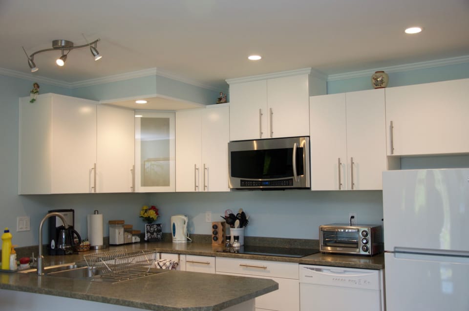 The Enchanter King Suite  | Private kitchen | Fridge, microwave, coffee/tea maker, electric kettle