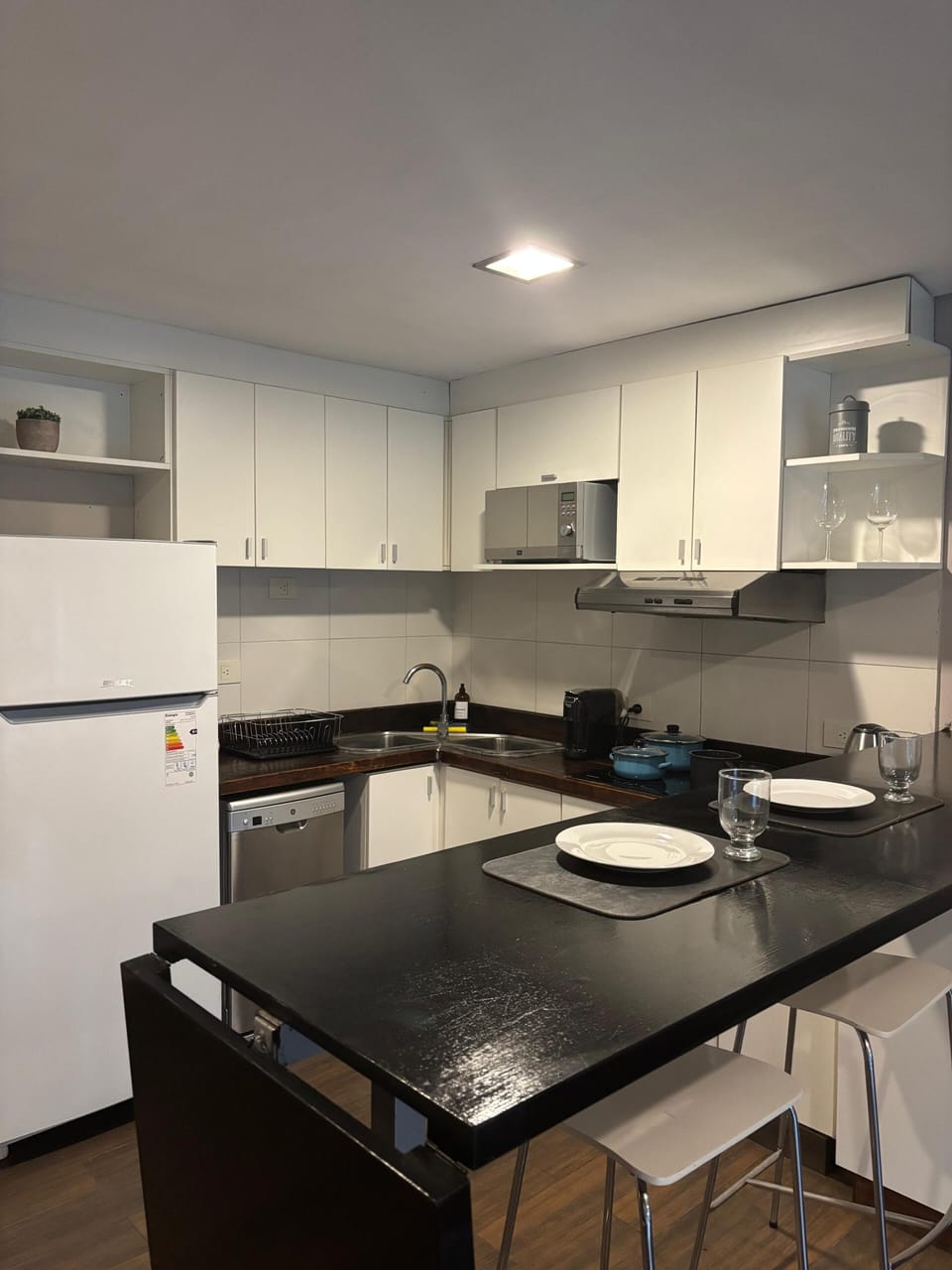 Suite | Individually furnished, desk, laptop workspace, blackout drapes