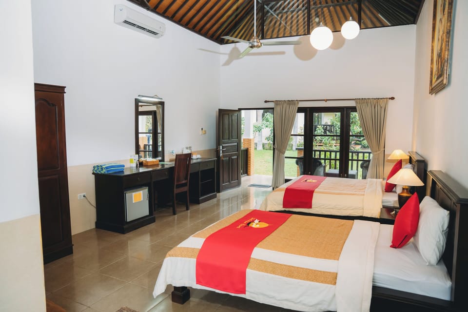Deluxe Garden Cottage Triple (1 Double Bed +1 Single Bed) | Minibar, in-room safe, individually decorated, desk