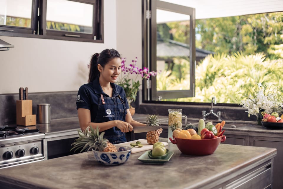 Villa | Private kitchen | Fridge, dishwasher