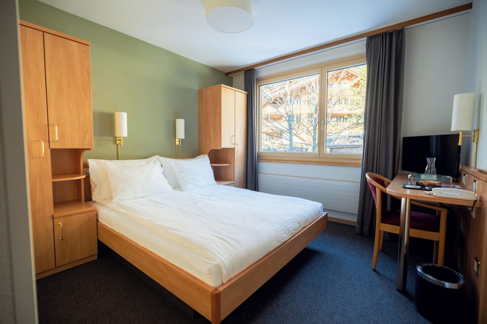 Double with Forest View | Hypo-allergenic bedding, minibar, in-room safe, desk