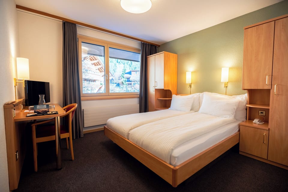 Double with Forest View | Hypo-allergenic bedding, minibar, in-room safe, desk