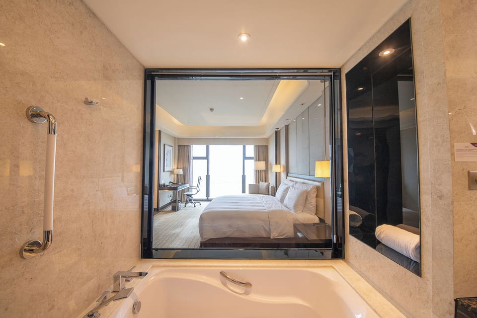 Classic Single Room | Bathroom | Separate tub and shower, deep soaking tub, rainfall showerhead