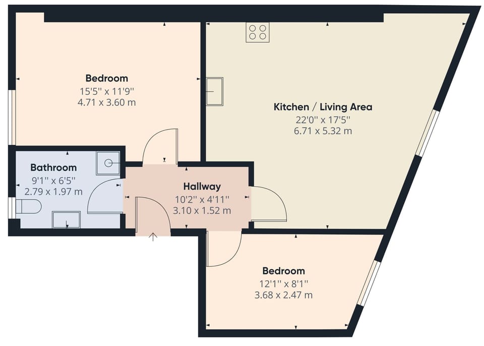 House | 2 bedrooms