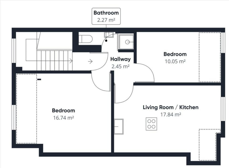 House | 2 bedrooms