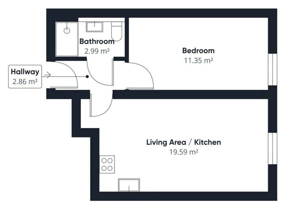 House | 1 bedroom
