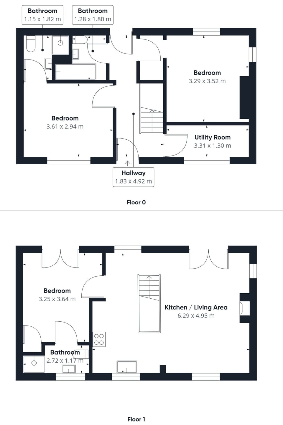 House | 3 bedrooms, high-speed internet