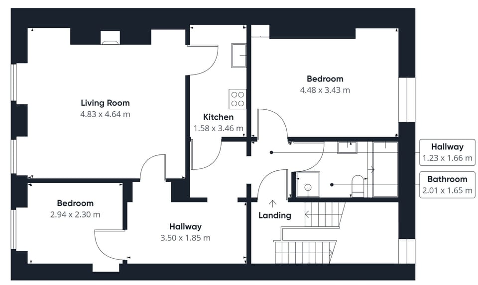 House | 2 bedrooms
