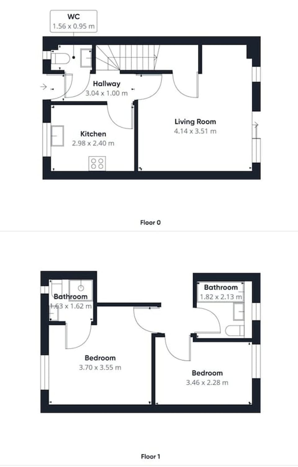 House | 2 bedrooms