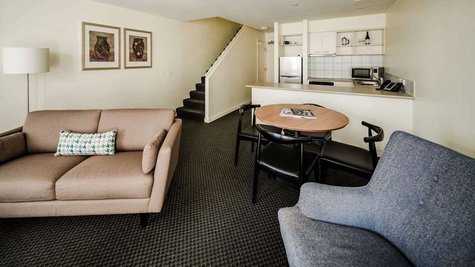Two Bedroom Townhouse | Living area | LCD TV