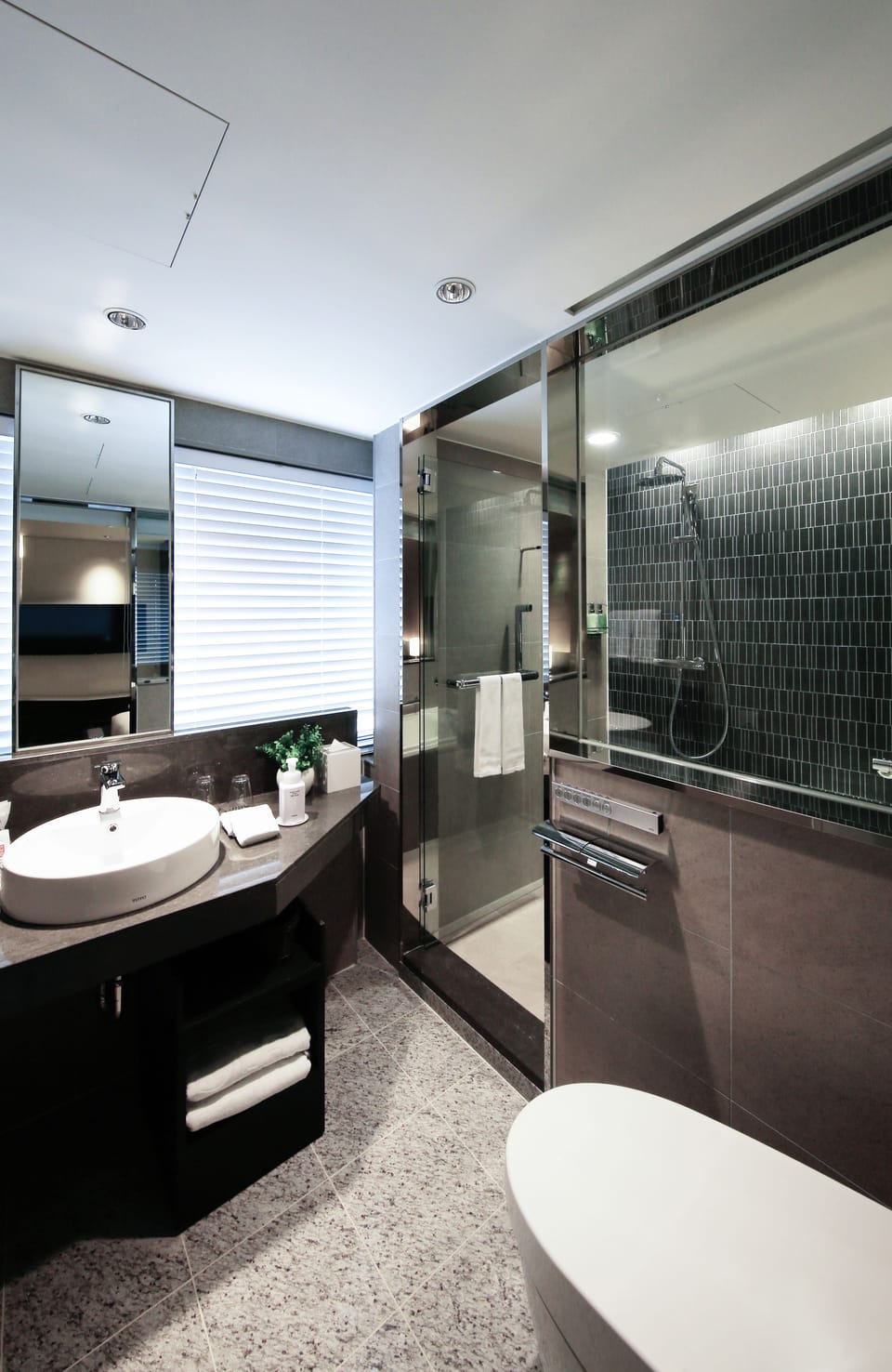 Run of House | Bathroom | Separate tub and shower, deep soaking tub, rainfall showerhead