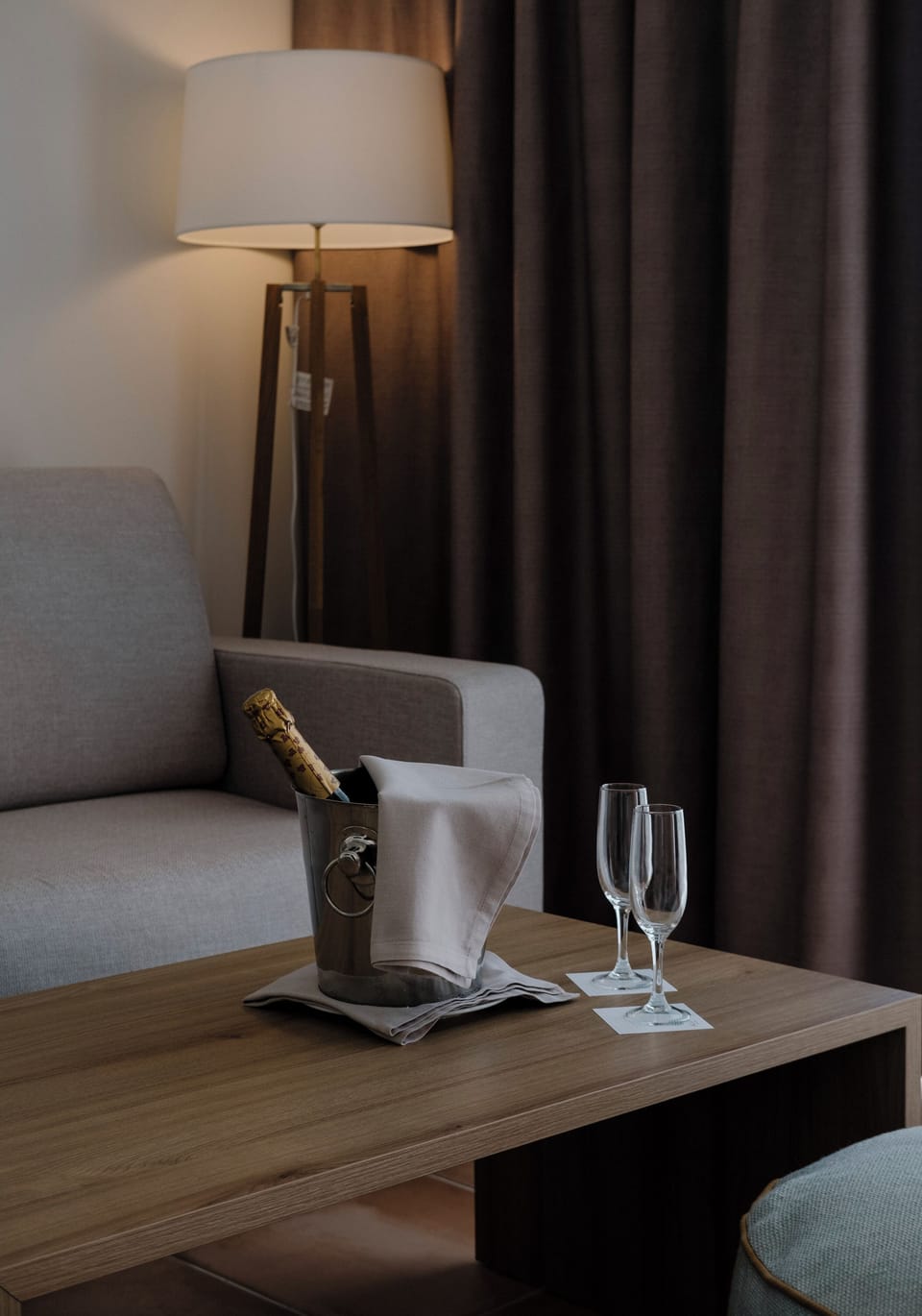 Champagne service