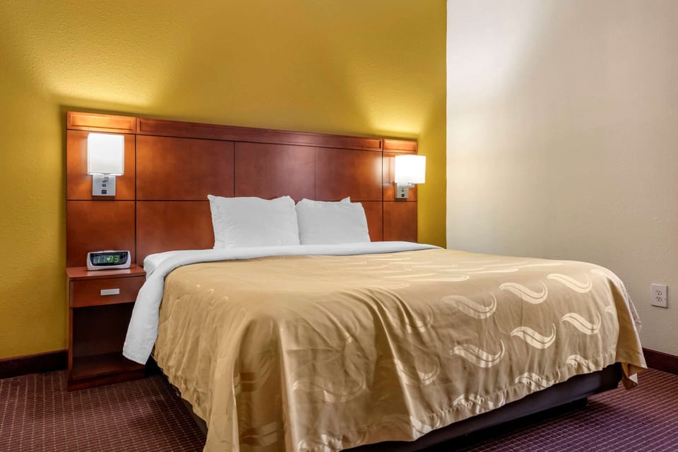 Suite, 1 King Bed with Sofa bed, Non Smoking | Desk, laptop workspace, blackout drapes, soundproofing