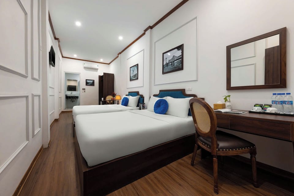 Family Quadruple Room | Desk, blackout drapes, iron/ironing board, free WiFi