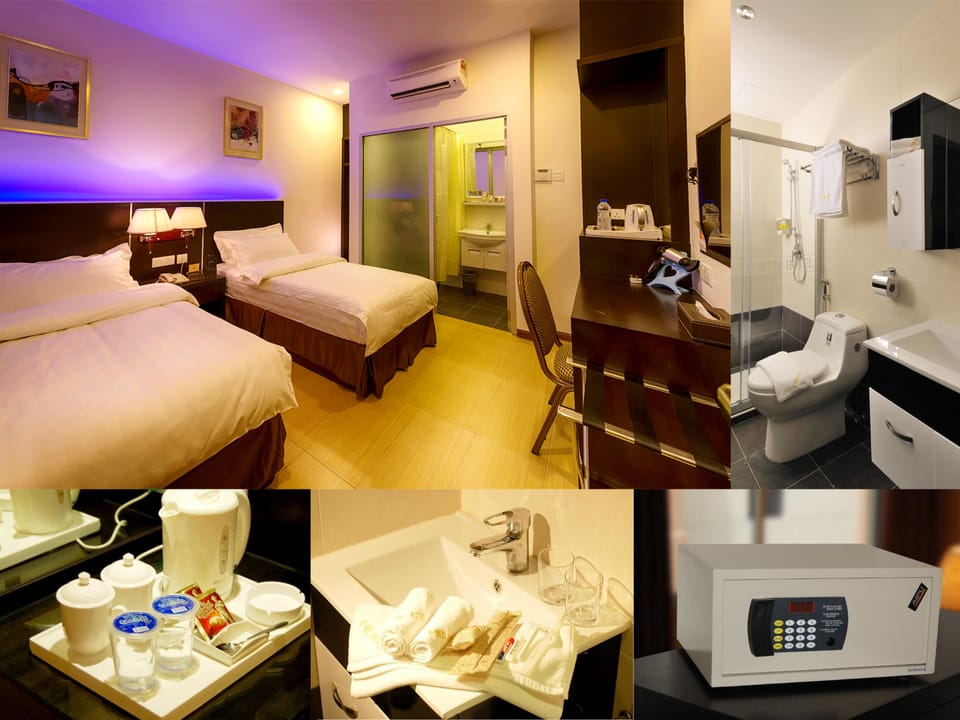 Standard Twin Room | Minibar, in-room safe, desk, free WiFi