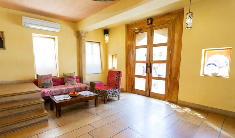 Interior entrance