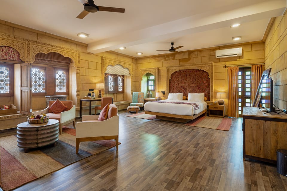 Royal Suite, 1 Bedroom, City View | Free minibar items, in-room safe, individually decorated
