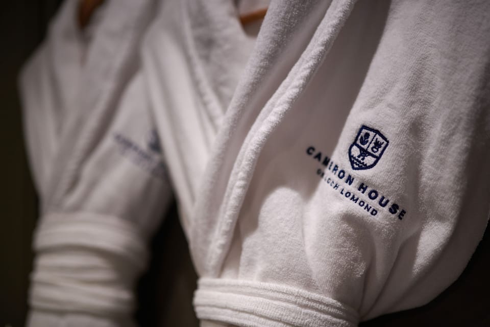 Suite, 1 Bedroom (Loch View) | Bathroom | Separate tub and shower, rainfall showerhead, designer toiletries