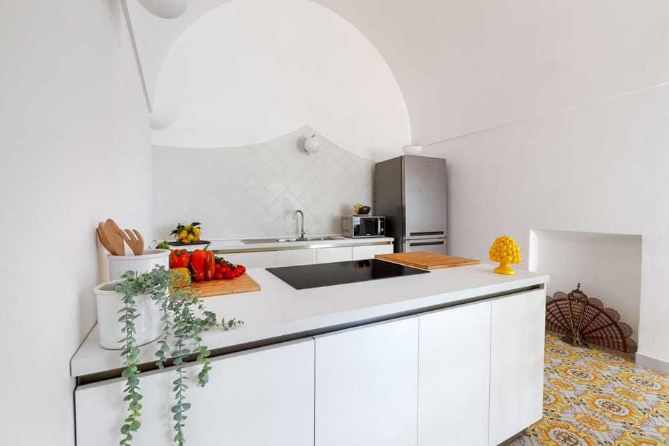 Villa, 3 Bedrooms, Private Pool, Sea View | Private kitchen | Microwave, oven, dishwasher, coffee/tea maker