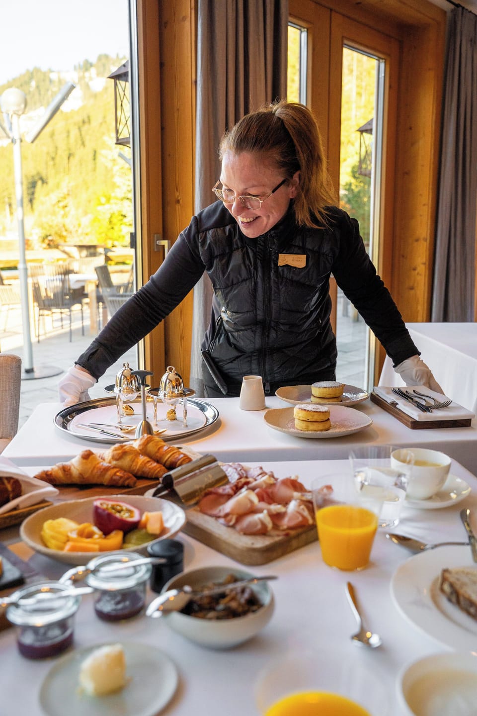 Free daily full breakfast