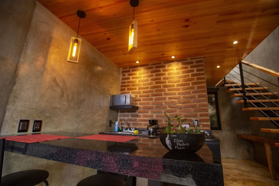 Superior Apartment | Private kitchen | Mini-fridge, microwave, stovetop, cookware/dishes/utensils