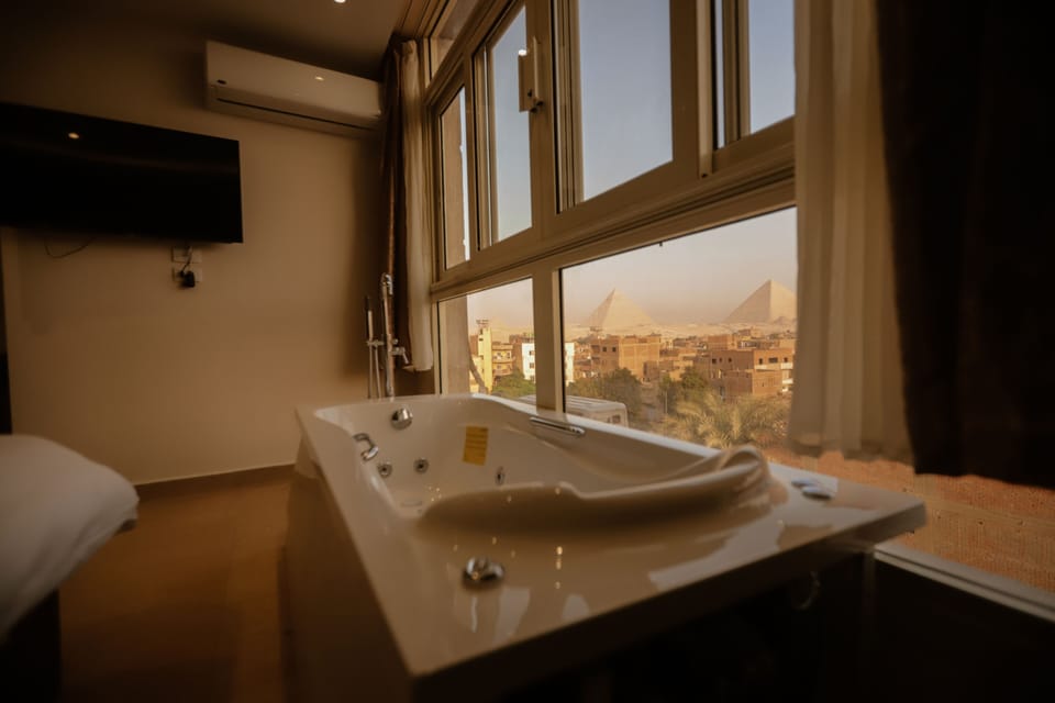 Deluxe Double Room, Hot Tub, Mountain View | View from room