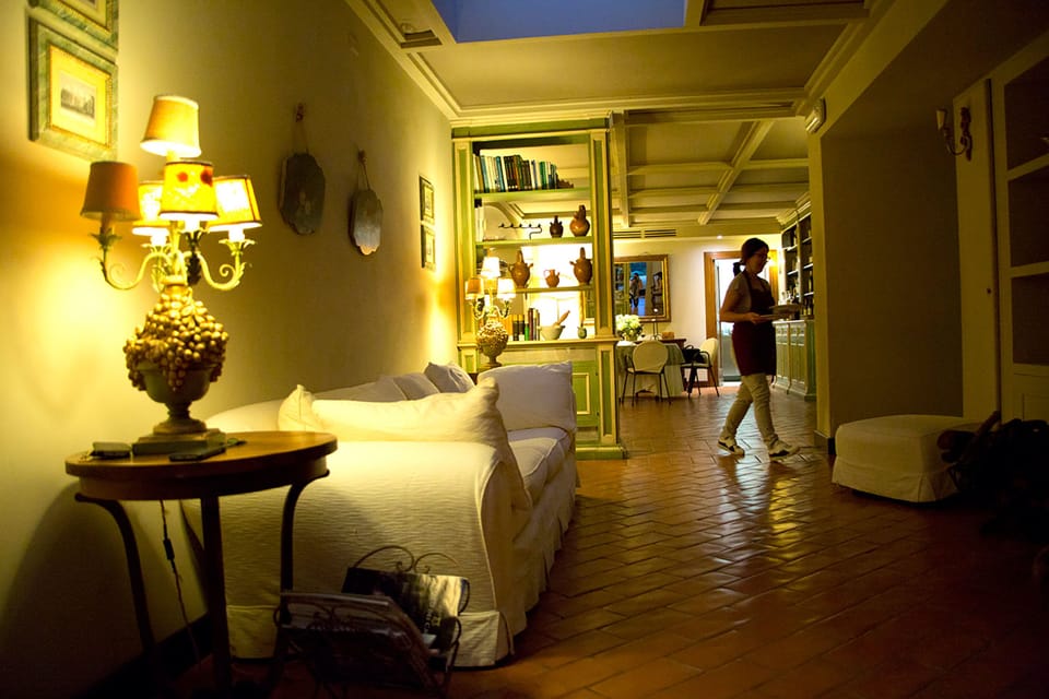 Interior entrance