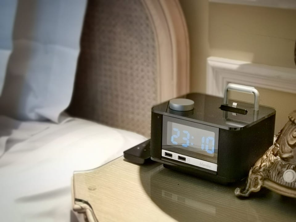 Minibar, in-room safe, desk, laptop workspace