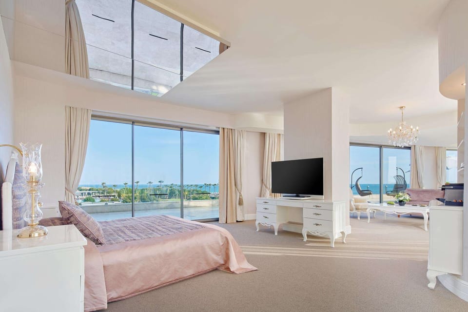 Premium bedding, memory foam beds, minibar, in-room safe