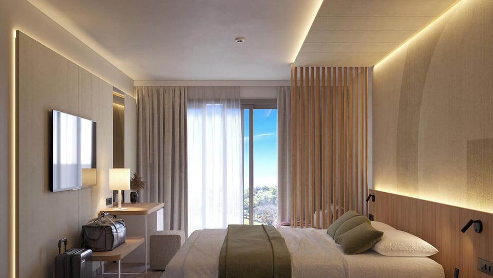 Minibar, in-room safe, desk, blackout drapes