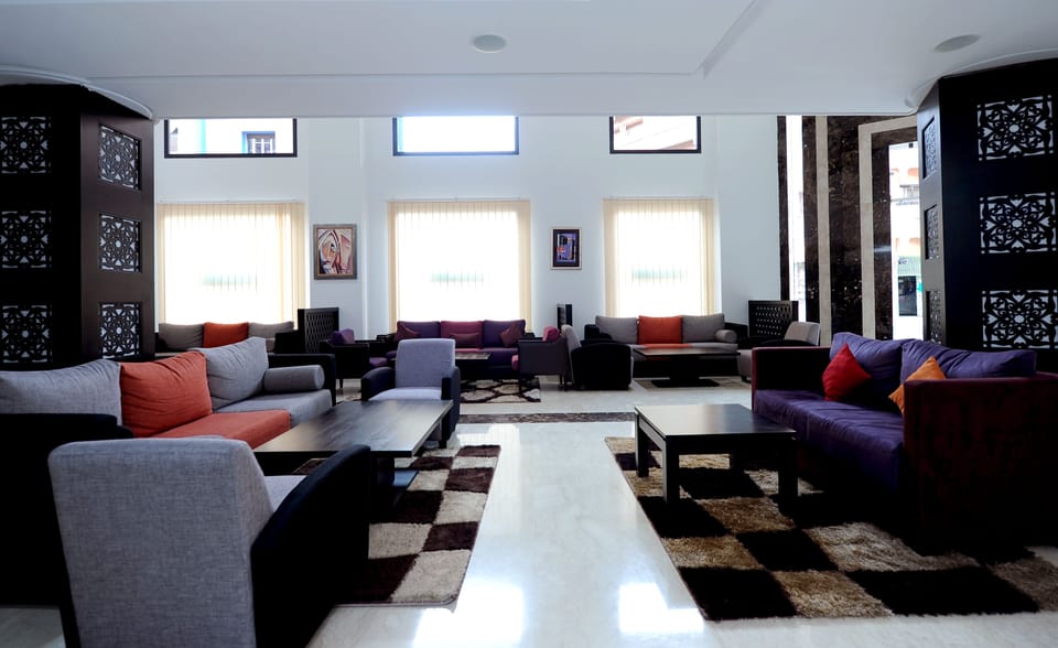 Lobby sitting area