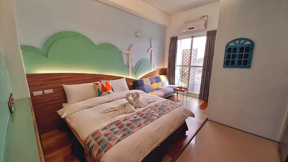 Double Room | Premium bedding, blackout drapes, soundproofing, free WiFi