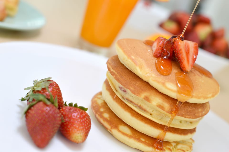 Daily buffet breakfast for a fee