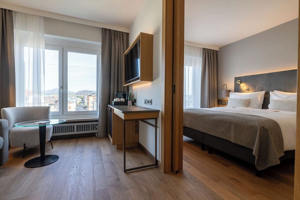 Superior Family Room | Hypo-allergenic bedding, minibar, in-room safe, desk