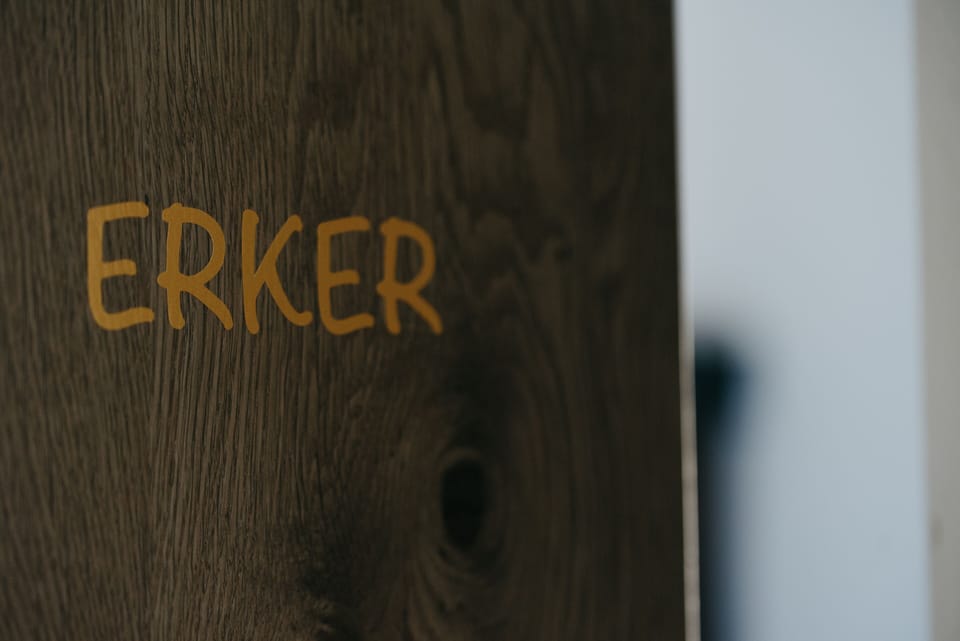 Double Room (Erker) | In-room safe, desk, laptop workspace, blackout drapes