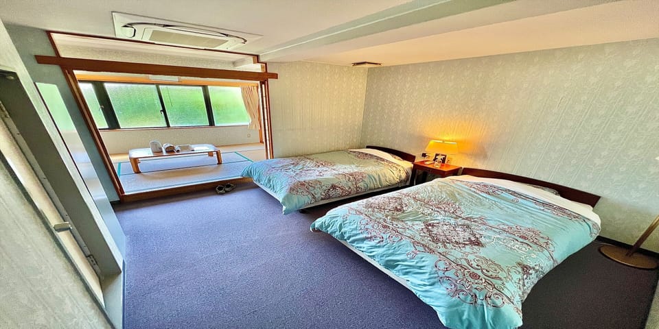 Japanese Western Style Room | Iron/ironing board (on request), WiFi (free)