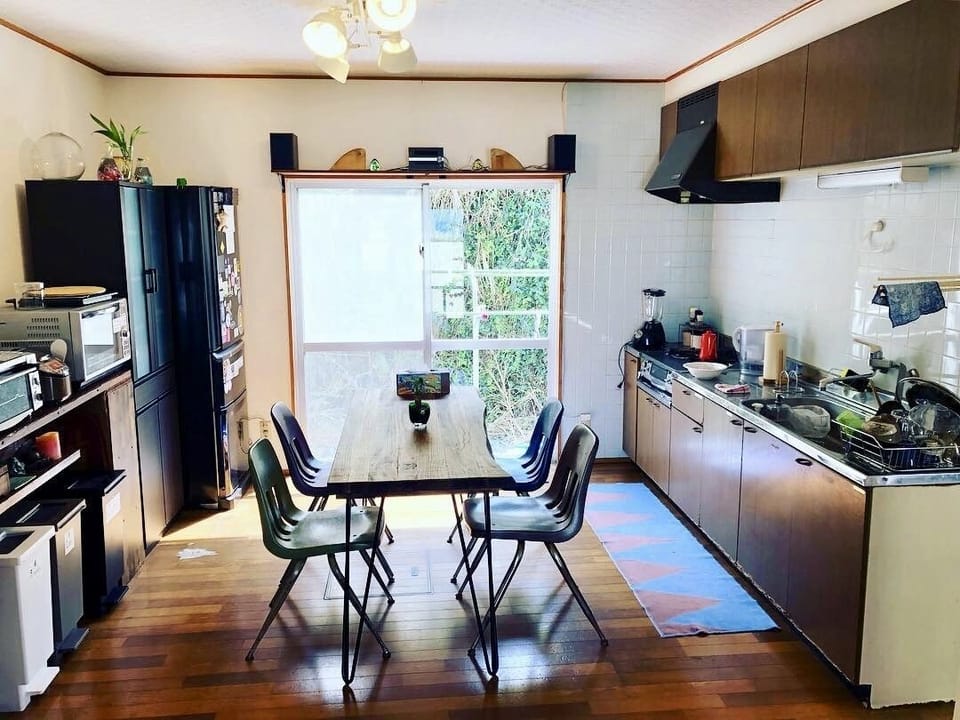 Shared fridge, shared microwave