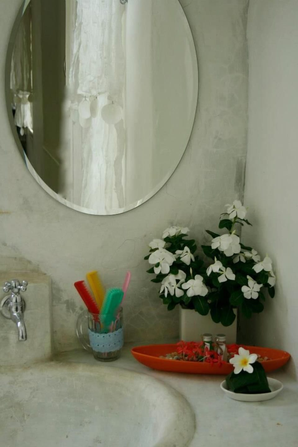 Sea View Villa | Bathroom | Shower, free toiletries, hair dryer, towels
