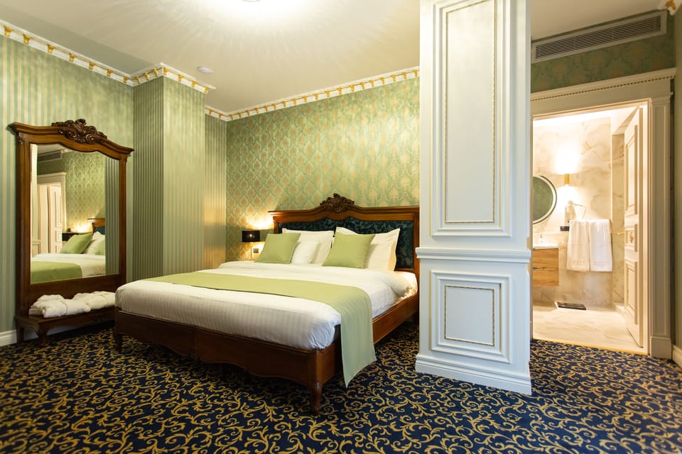 Deluxe Double Room | Premium bedding, minibar, soundproofing, iron/ironing board