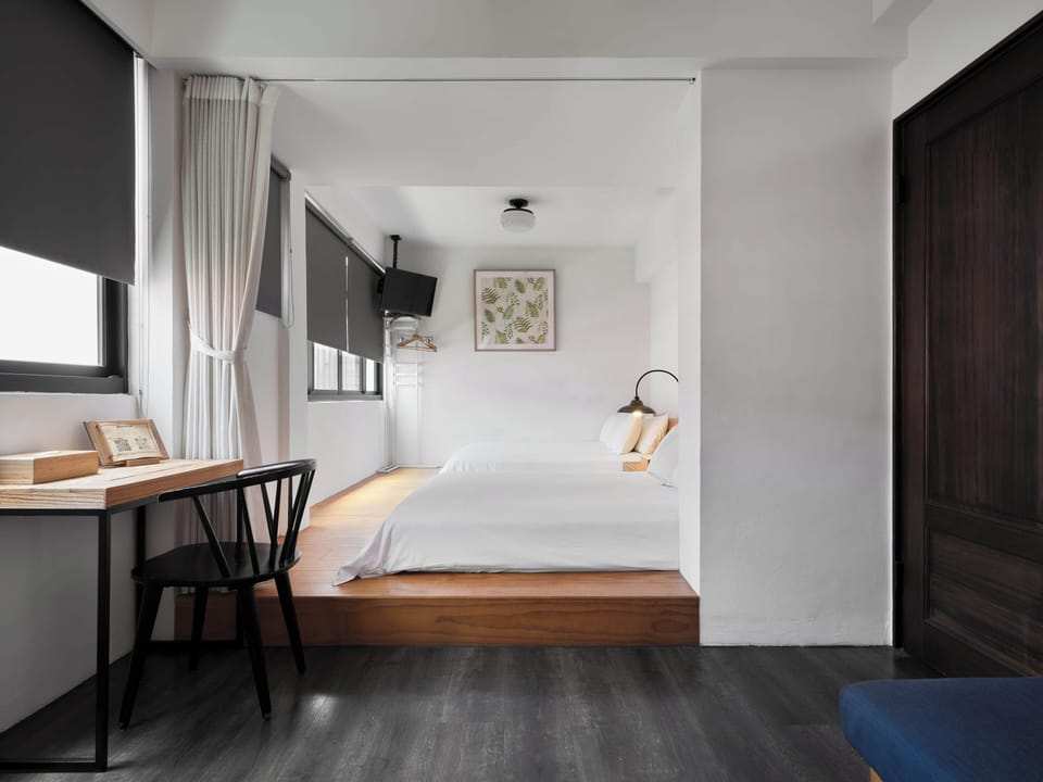 Comfort Quadruple Room | Down comforters, blackout drapes, free WiFi, bed sheets