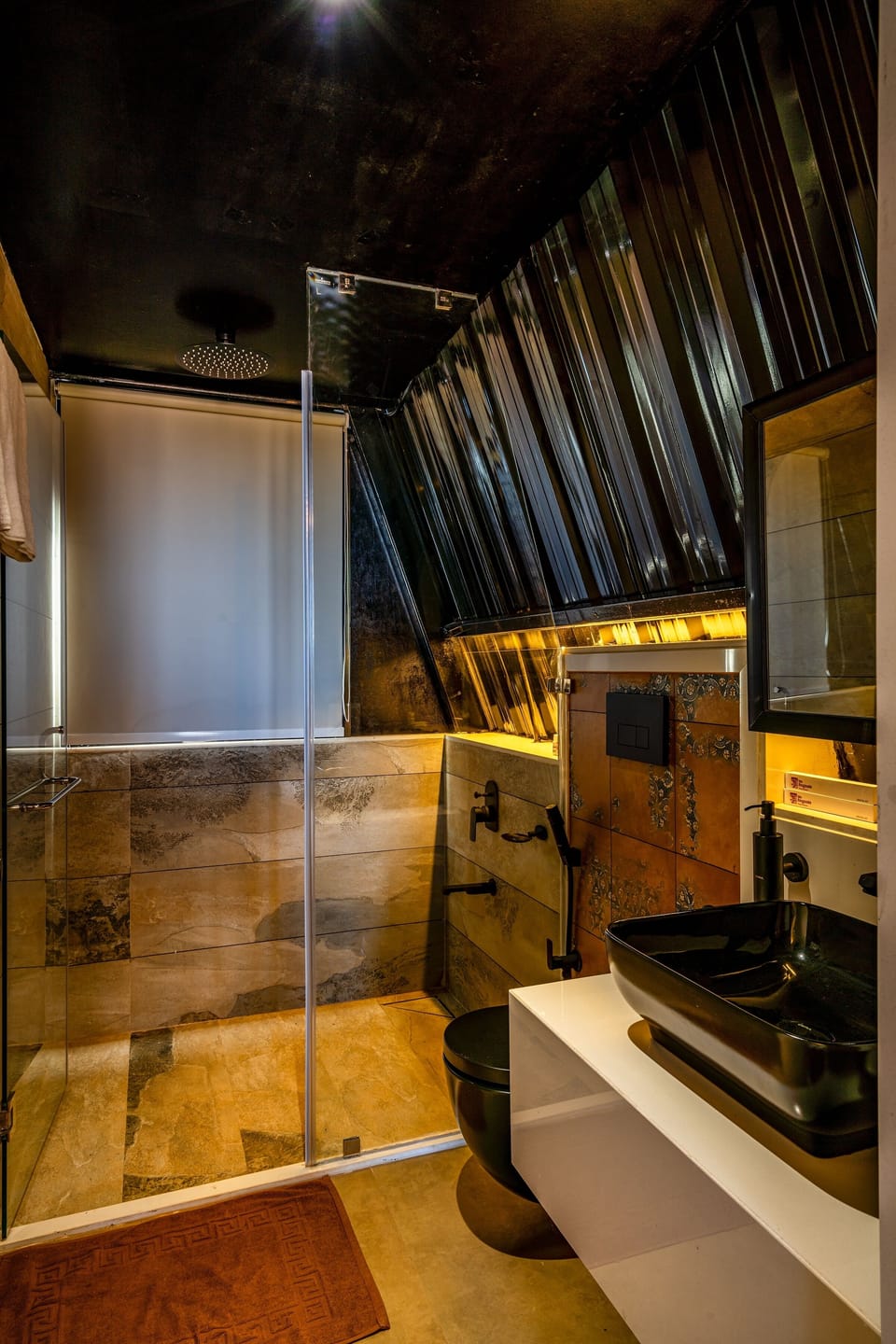 Executive Room | Bathroom | Shower, soap, shampoo