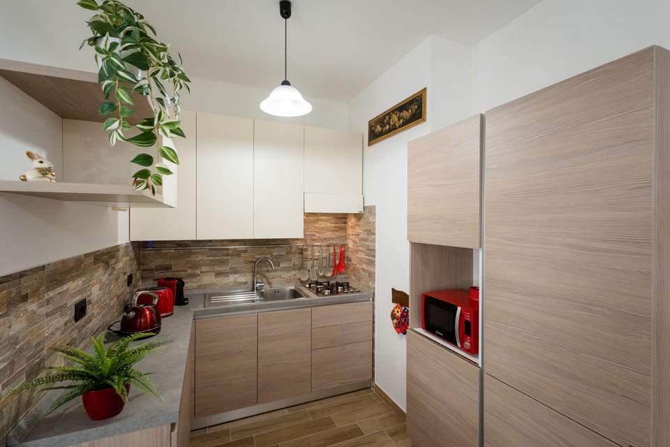 Comfort Studio | Private kitchen | Full-size fridge, microwave, stovetop, dishwasher