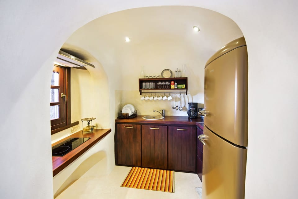 Deluxe House, 1 Bedroom | Private kitchen | Fridge, stovetop, coffee/tea maker, electric kettle