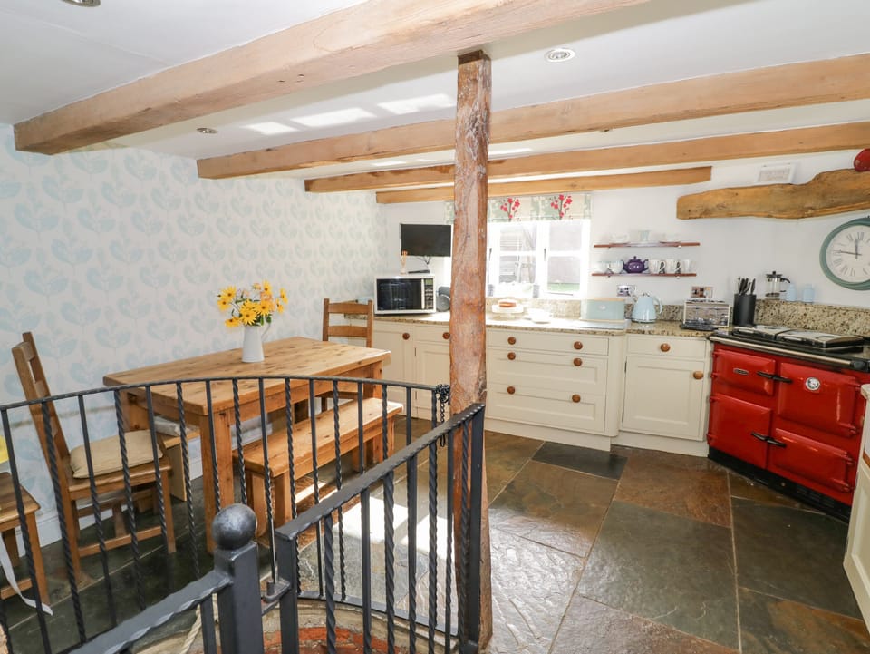 Fridge, microwave, dishwasher, electric kettle